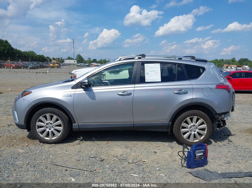 2017 TOYOTA RAV4 HYBRID LIMITED - JTMDJREV7HD064953