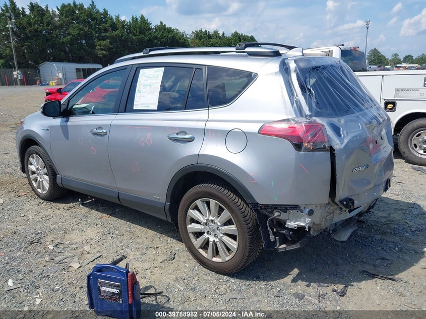 2017 TOYOTA RAV4 HYBRID LIMITED - JTMDJREV7HD064953