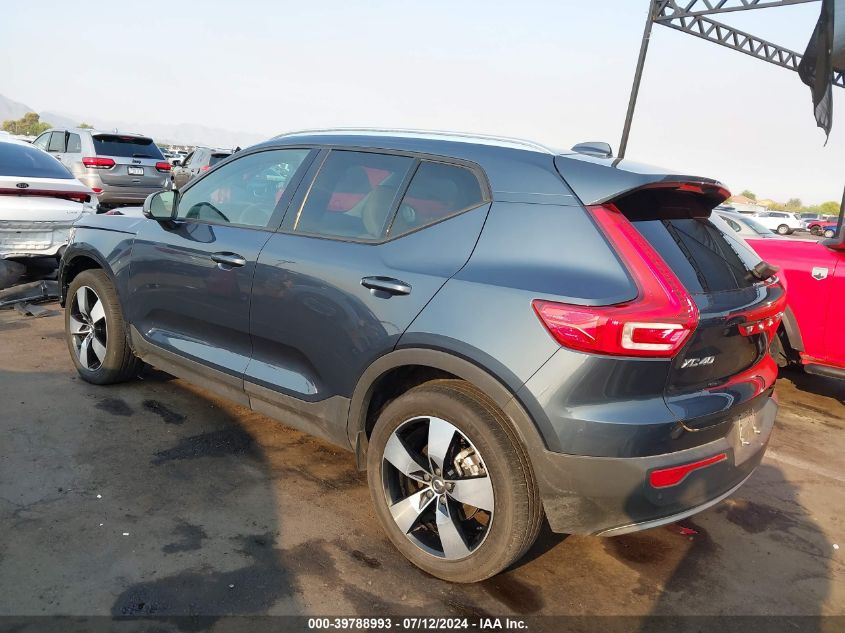 2022 Volvo Xc40 T5 Momentum VIN: YV4162UK5N2650137 Lot: 39788993