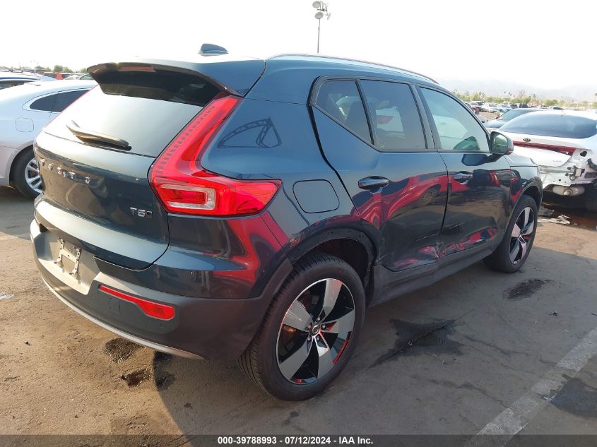 2022 Volvo Xc40 T5 Momentum VIN: YV4162UK5N2650137 Lot: 39788993