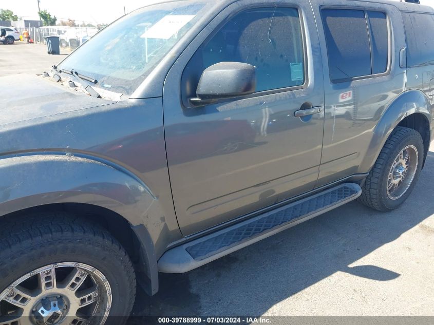 2009 Nissan Pathfinder S VIN: 5N1AR18B29C610334 Lot: 39788999