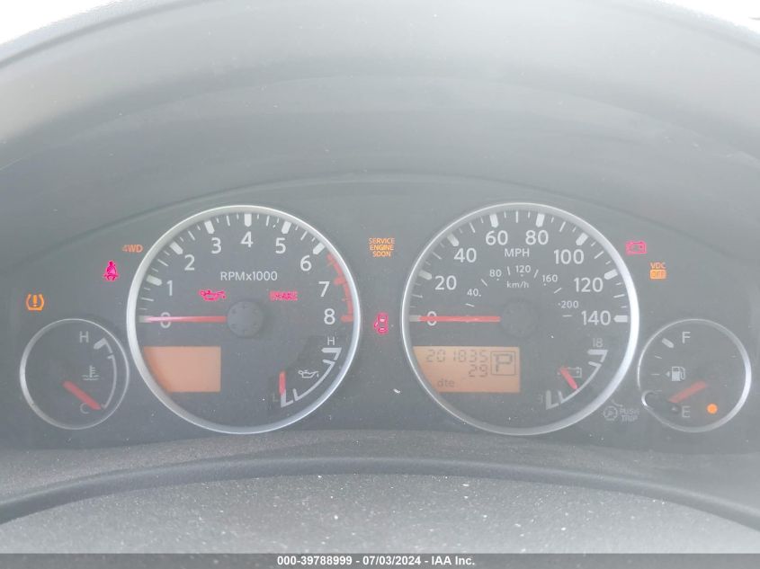 2009 Nissan Pathfinder S VIN: 5N1AR18B29C610334 Lot: 39788999