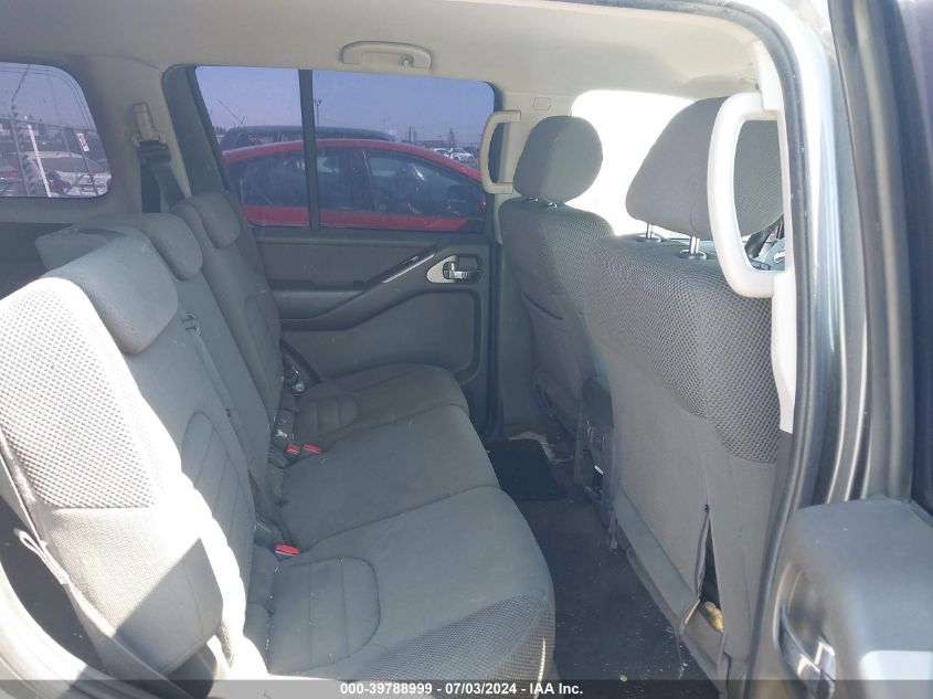 2009 Nissan Pathfinder S VIN: 5N1AR18B29C610334 Lot: 39788999