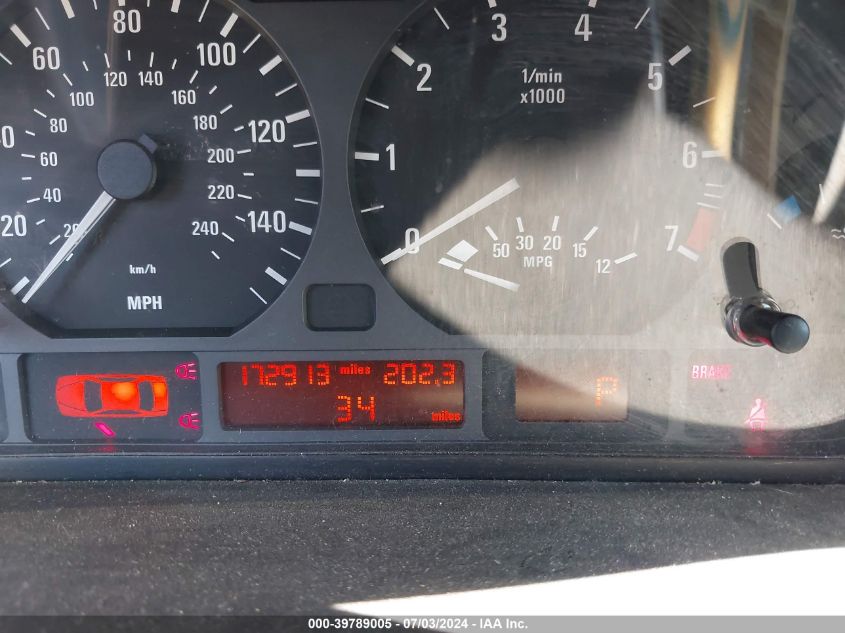 2003 BMW 325Xit VIN: WBAEP334X3PF03354 Lot: 39789005