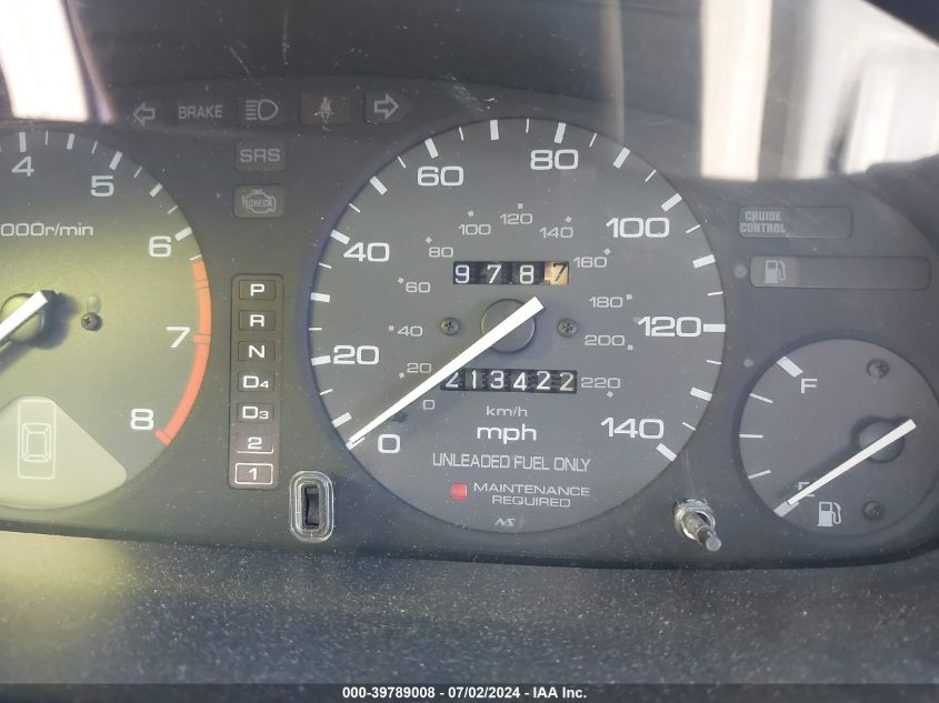 1996 Honda Accord Lx/Ex VIN: 1HGCD5635TA138925 Lot: 39789008