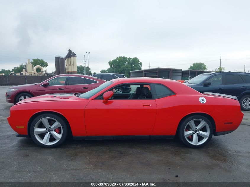 2009 Dodge Challenger Srt8 VIN: 2B3LJ74W79H550792 Lot: 39789020