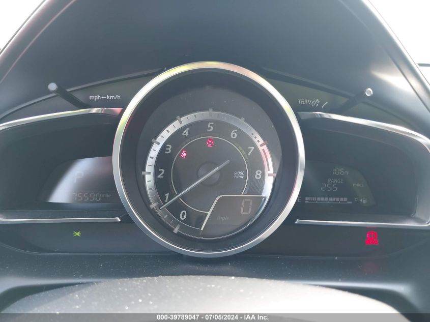 2016 Mazda Cx-3 Grand Touring VIN: JM1DKBD73G0109786 Lot: 39789047