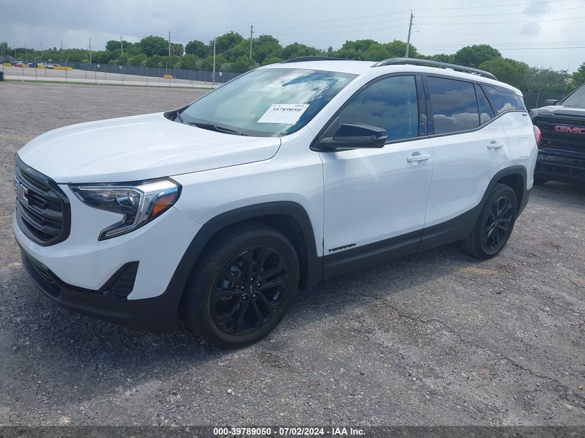 VIN 3GKALMEV4ML394848 2021 GMC TERRAIN FWD SLE