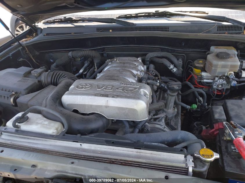 2003 Toyota 4Runner Sr5 Sport V8 VIN: JTEZT14RX38000778 Lot: 39789062