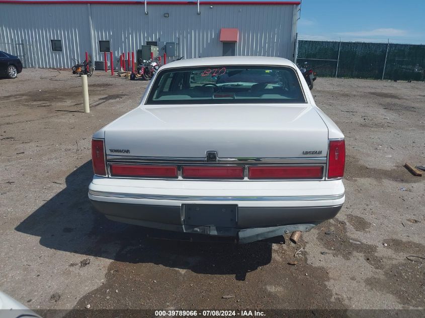 1997 Lincoln Town Car Signature VIN: 1LNLM82W8VY623369 Lot: 39789066