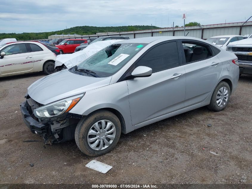 KMHCT4AE9GU044261 2016 HYUNDAI ACCENT - Image 2