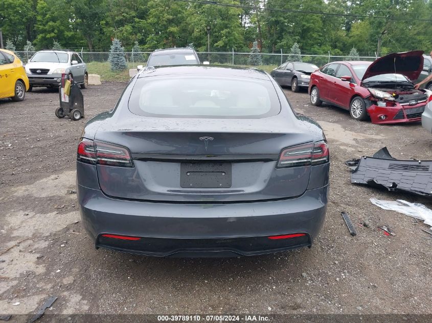 2022 Tesla Model S Dual Motor All-Wheel Drive VIN: 5YJSA1E54NF490340 Lot: 39789110