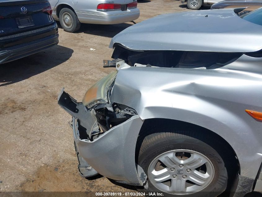 2006 Honda Pilot Lx VIN: 2HKYF18116H557323 Lot: 39789119