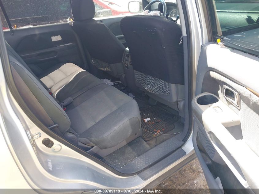 2006 Honda Pilot Lx VIN: 2HKYF18116H557323 Lot: 39789119