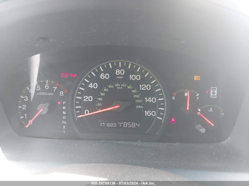 2005 Honda Accord Ex VIN: 1HGCM66875A017768 Lot: 39789136