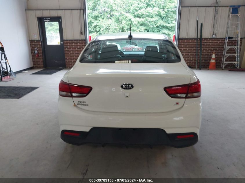 2020 Kia Rio S VIN: 3KPA24AD2LE282404 Lot: 39789153