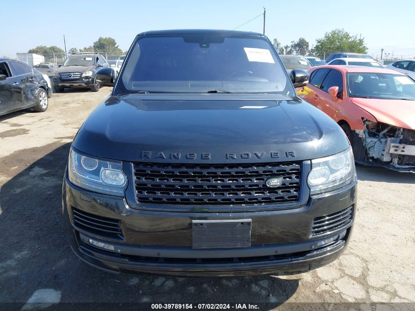 2013 Land Rover Range Rover Hse VIN: SALGS2DF4DA106348 Lot: 39789154