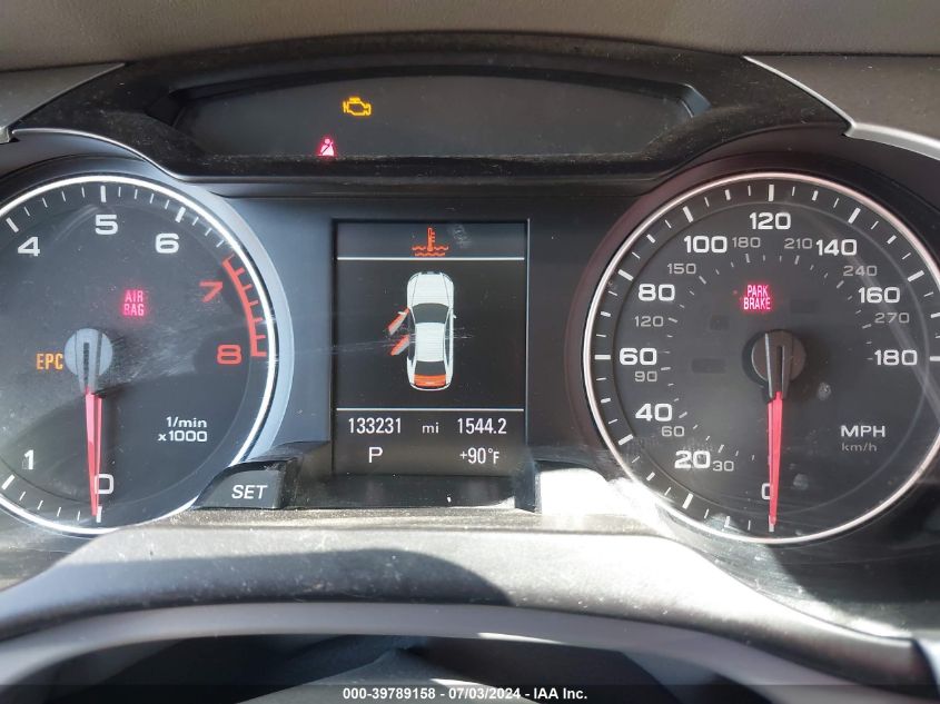 2012 Audi A4 2.0T Premium VIN: WAUFFAFL7CA058263 Lot: 39789158