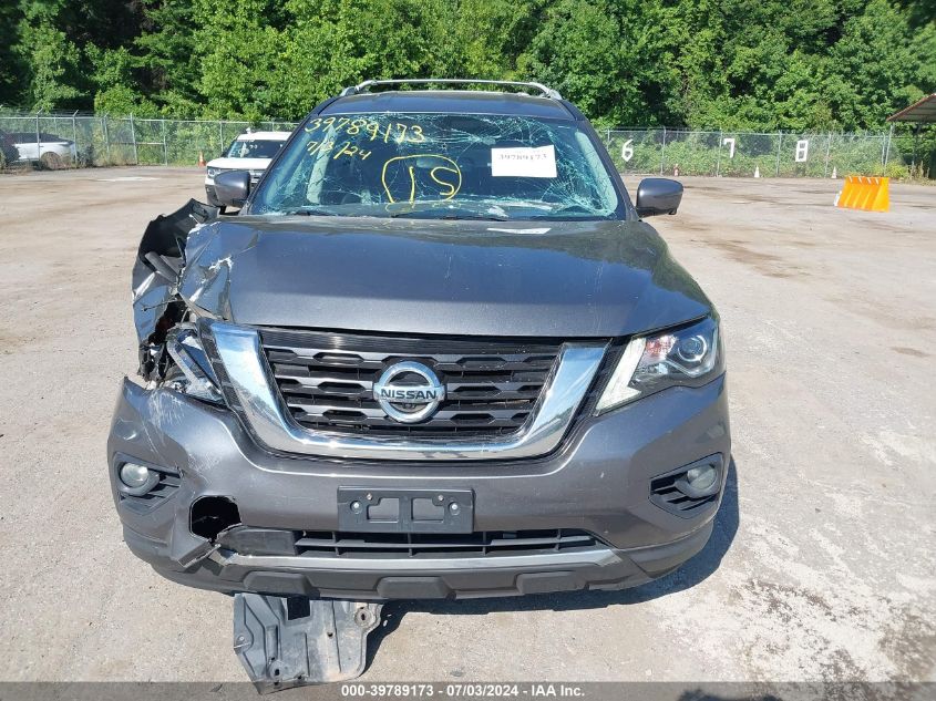 2019 Nissan Pathfinder Sl VIN: 5N1DR2MNXKC611675 Lot: 39789173