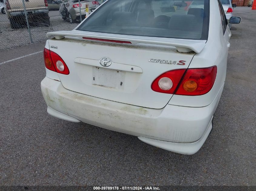 2004 Toyota Corolla S VIN: 1NXBR32E84Z290460 Lot: 39789178