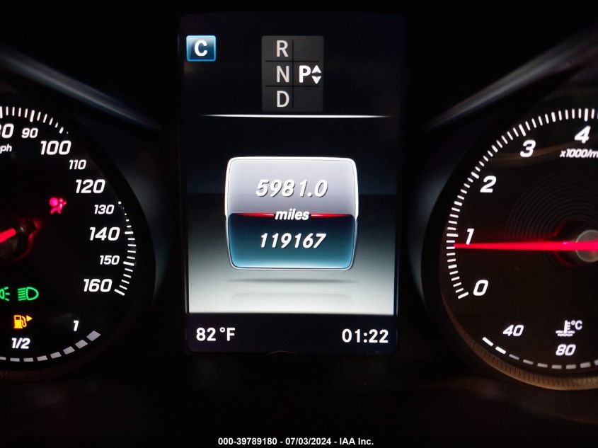 2016 Mercedes-Benz C 300 Luxury/Sport VIN: 55SWF4JB9GU109275 Lot: 39789180