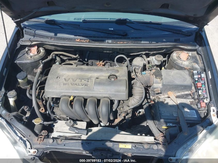 2003 Toyota Corolla Le VIN: 2T1BR32E33C104940 Lot: 39789183