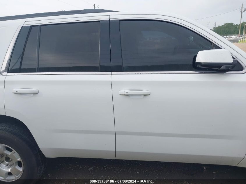 2016 Chevrolet Tahoe Lt VIN: 1GNSCBKC5GR114835 Lot: 39789186