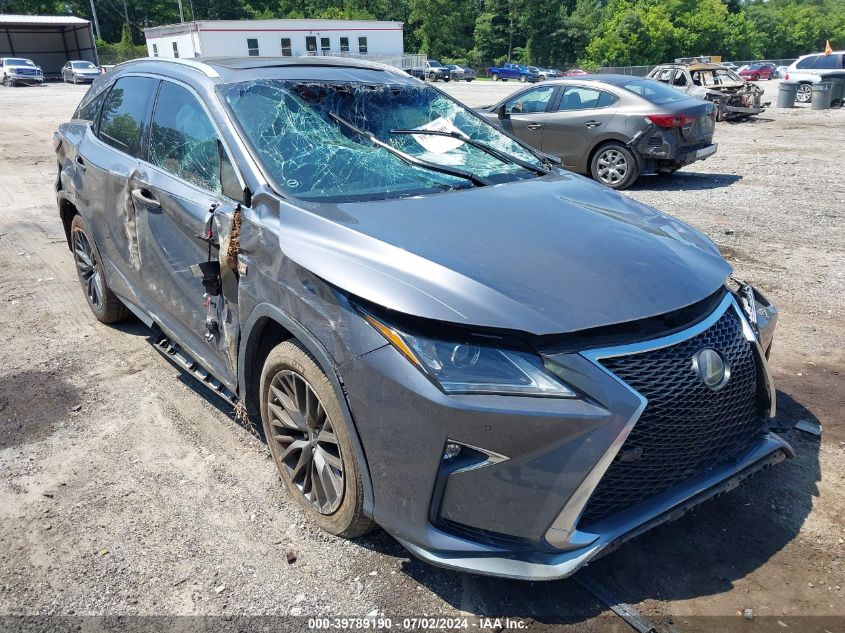 2016 Lexus Rx 350 F Sport VIN: 2T2BZMCA2GC049349 Lot: 39789190
