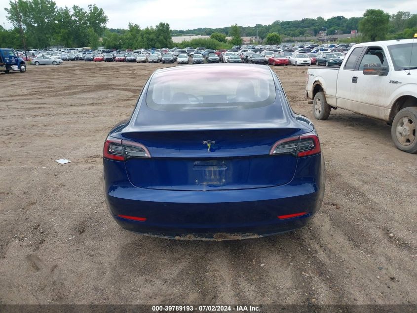 2018 Tesla Model 3 Long Range/Mid Range VIN: 5YJ3E1EA3JF022714 Lot: 39789193