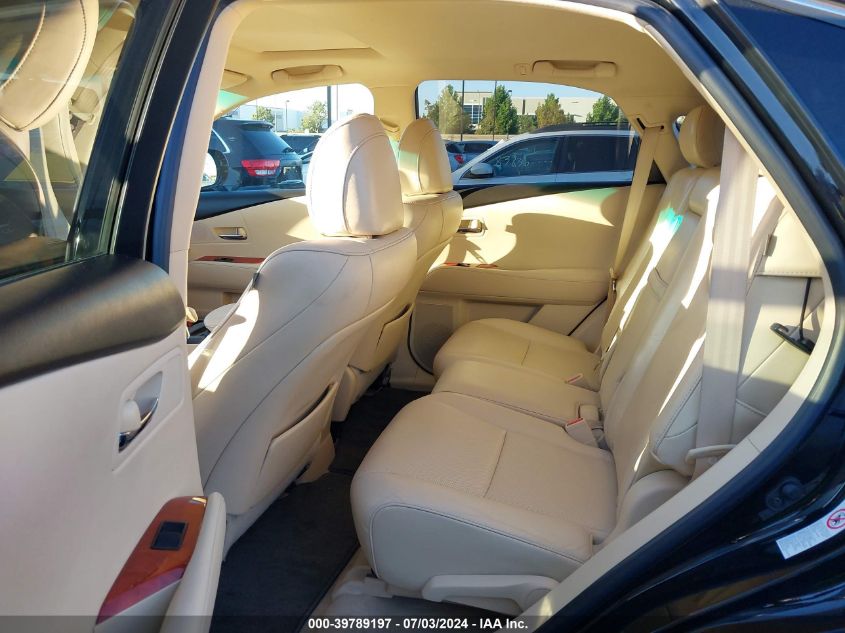 2012 Lexus Rx 350 VIN: 2T2ZK1BA9CC086010 Lot: 39789197