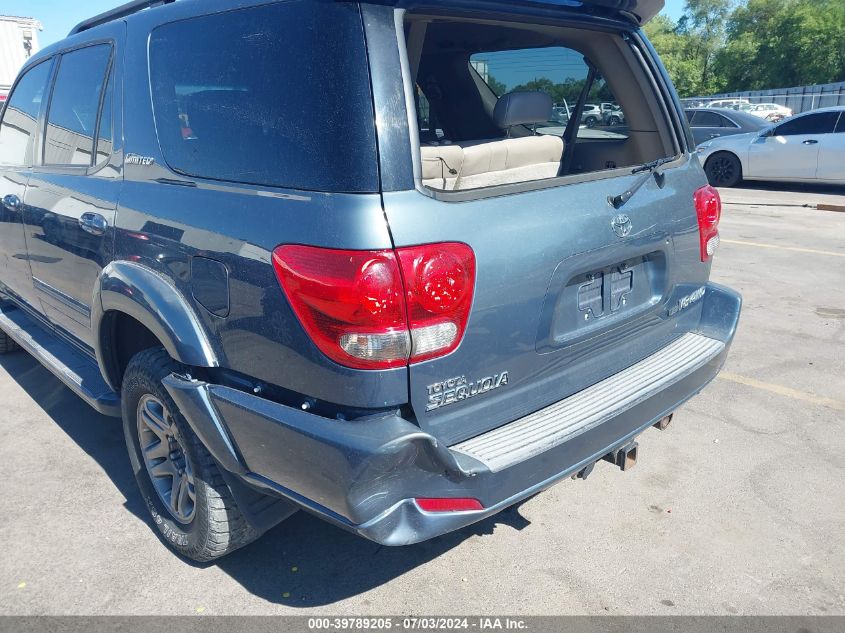 2006 Toyota Sequoia Limited V8 VIN: 5TDBT48A16S271403 Lot: 39789205