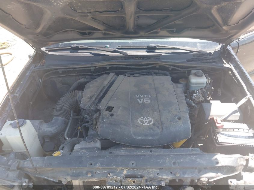 2010 Toyota Tacoma Base V6 VIN: 3TMLU4EN7AM049370 Lot: 39789217