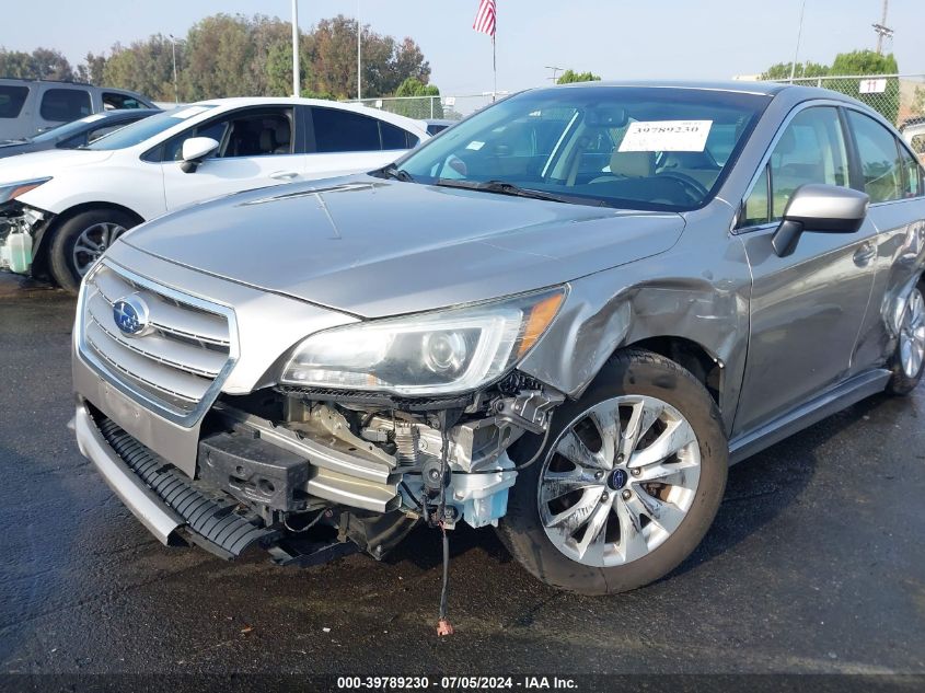 2016 Subaru Legacy 2.5I Premium VIN: 4S3BNAC69G3063543 Lot: 39789230