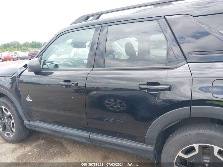 2023 Ford Bronco Sport Outer Banks VIN: 3FMCR9C63PRD47271 Lot: 39789253
