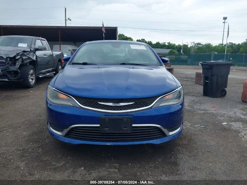 2015 Chrysler 200 Limited VIN: 1C3CCCAB8FN611724 Lot: 39789254