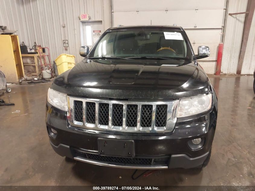 2012 Jeep Grand Cherokee Overland VIN: 1C4RJFCG7CC132112 Lot: 39789274