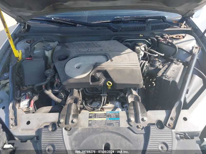 2006 Chevrolet Impala Lt VIN: 2G1WC581869340838 Lot: 39789276