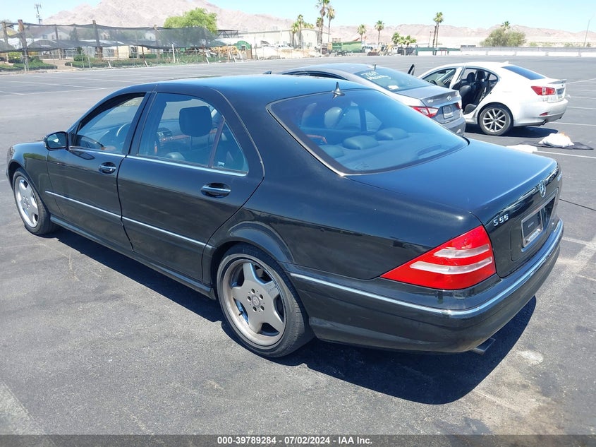 2002 Mercedes-Benz S 55 Amg VIN: WDBNG73J32A300089 Lot: 39789284
