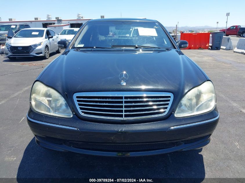 2002 Mercedes-Benz S 55 Amg VIN: WDBNG73J32A300089 Lot: 39789284