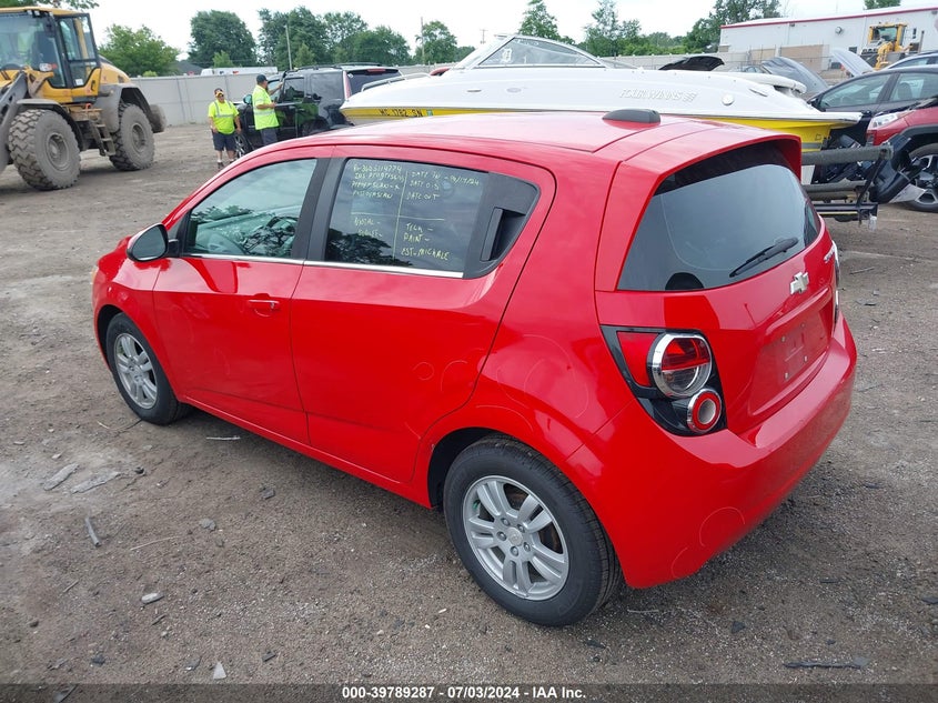 2015 CHEVROLET SONIC LT - 1G1JC6SH9F4101047