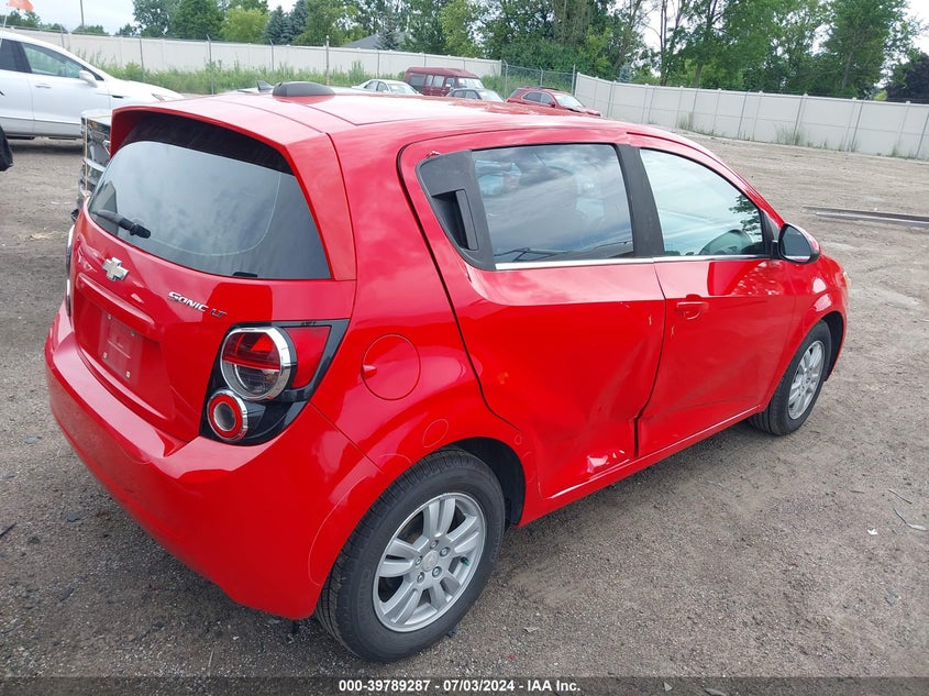 2015 CHEVROLET SONIC LT - 1G1JC6SH9F4101047