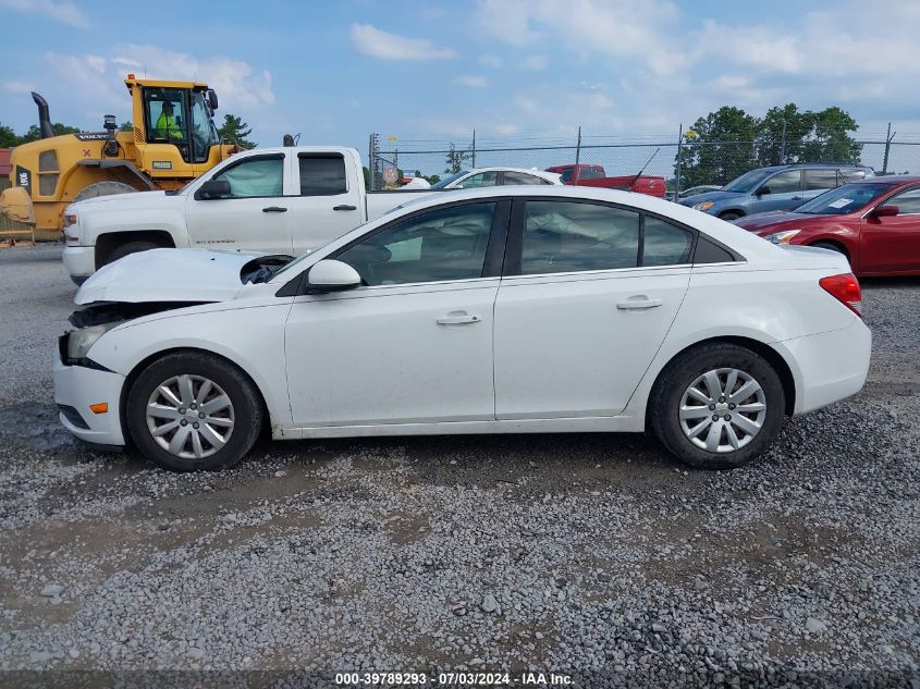 2011 Chevrolet Cruze 1Lt VIN: 1G1PF5S91B7242188 Lot: 39789293