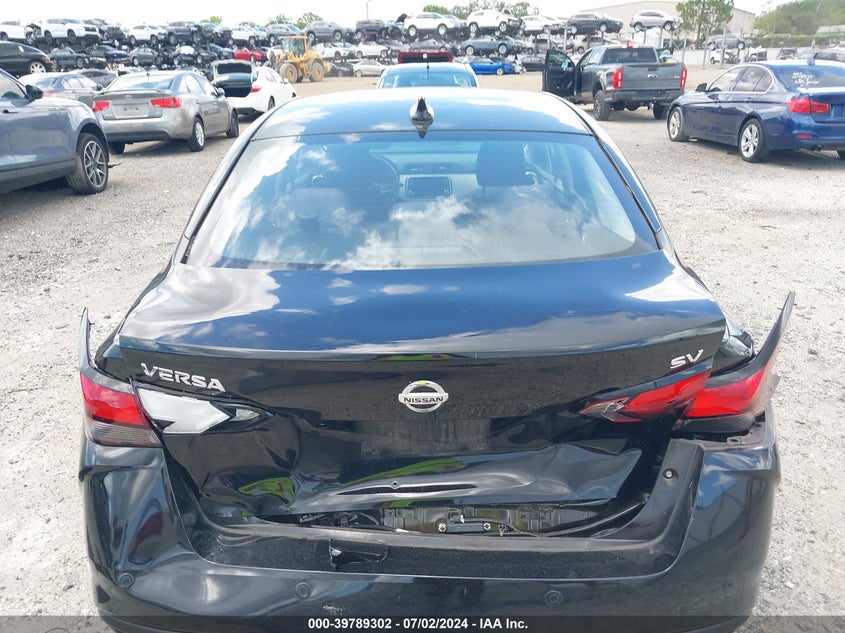 2021 Nissan Versa Sv Xtronic Cvt VIN: 3N1CN8EV3ML917284 Lot: 39789302