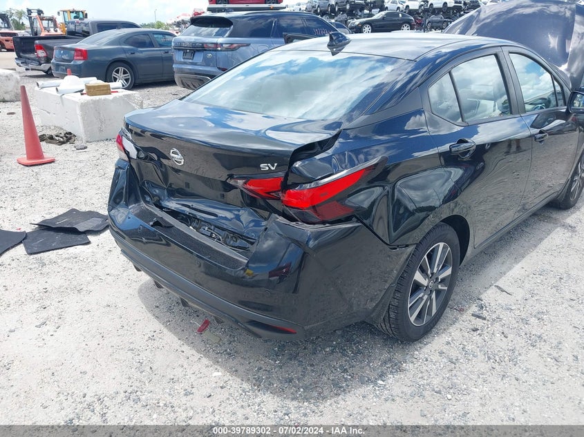 2021 Nissan Versa Sv Xtronic Cvt VIN: 3N1CN8EV3ML917284 Lot: 39789302
