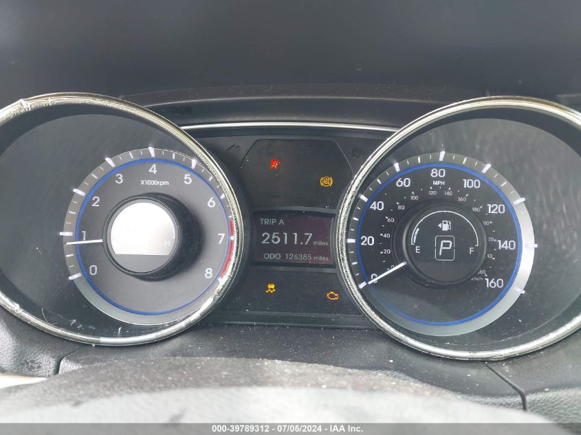 2011 Hyundai Sonata Gls VIN: 5NPEB4AC6BH203237 Lot: 39789312