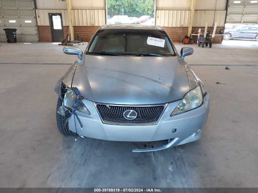2009 Lexus Is 250 VIN: JTHCK262592031854 Lot: 39789319