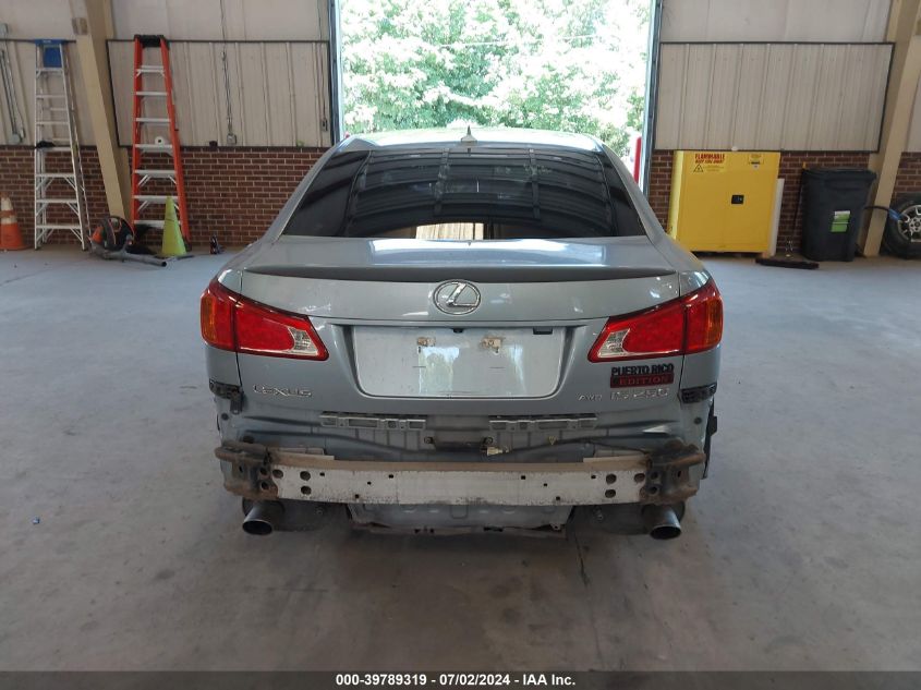 2009 Lexus Is 250 VIN: JTHCK262592031854 Lot: 39789319