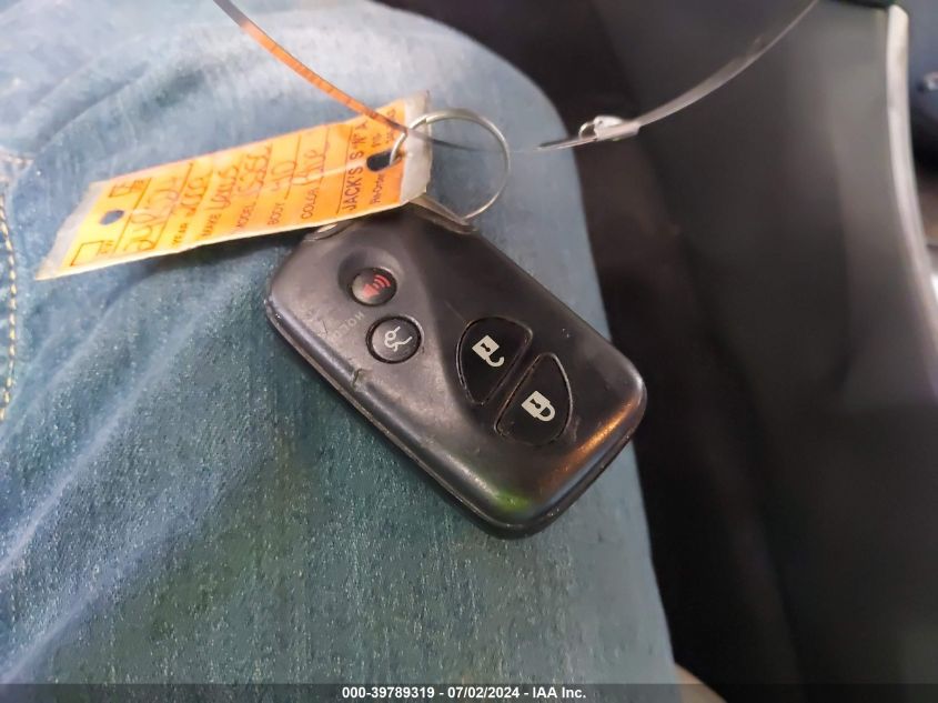 2009 Lexus Is 250 VIN: JTHCK262592031854 Lot: 39789319