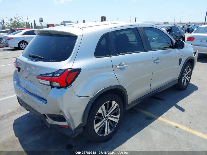 2021 MITSUBISHI OUTLANDER SPORT 2.0 BE AWC/2.0 ES AWC/2.0 LE AWC/2.0 SE AWC - JA4ARUAU7MU022279