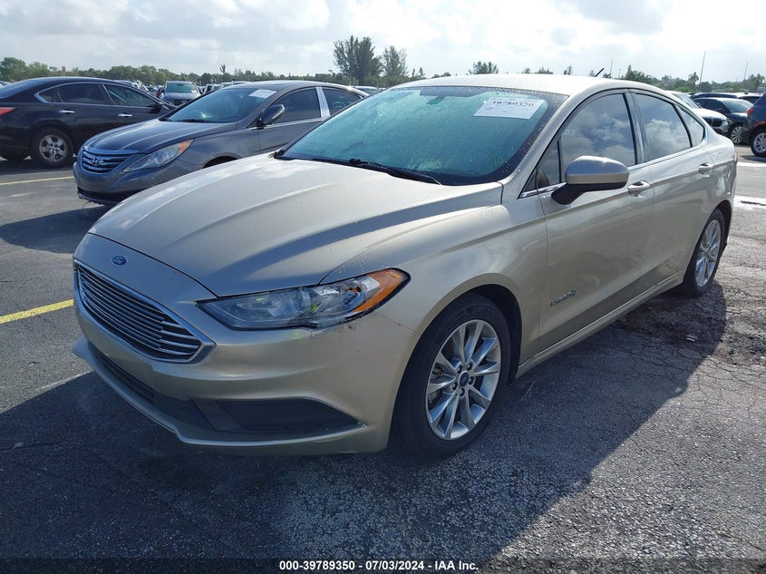 VIN 3FA6P0LU3HR270412 2017 FORD FUSION HYBRID SE